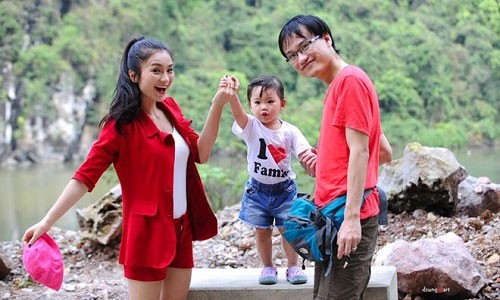 Dien vien Dieu Huong sinh con trai nang 3,9 kg-Hinh-2